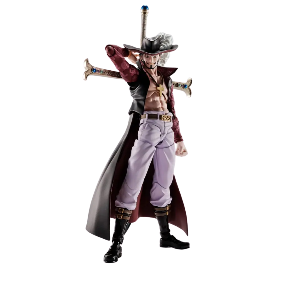One Piece DRACULE.MIHAWK ( HAWKEYE ) S.H. Figuarts Action Figure By Bandai Tamshii